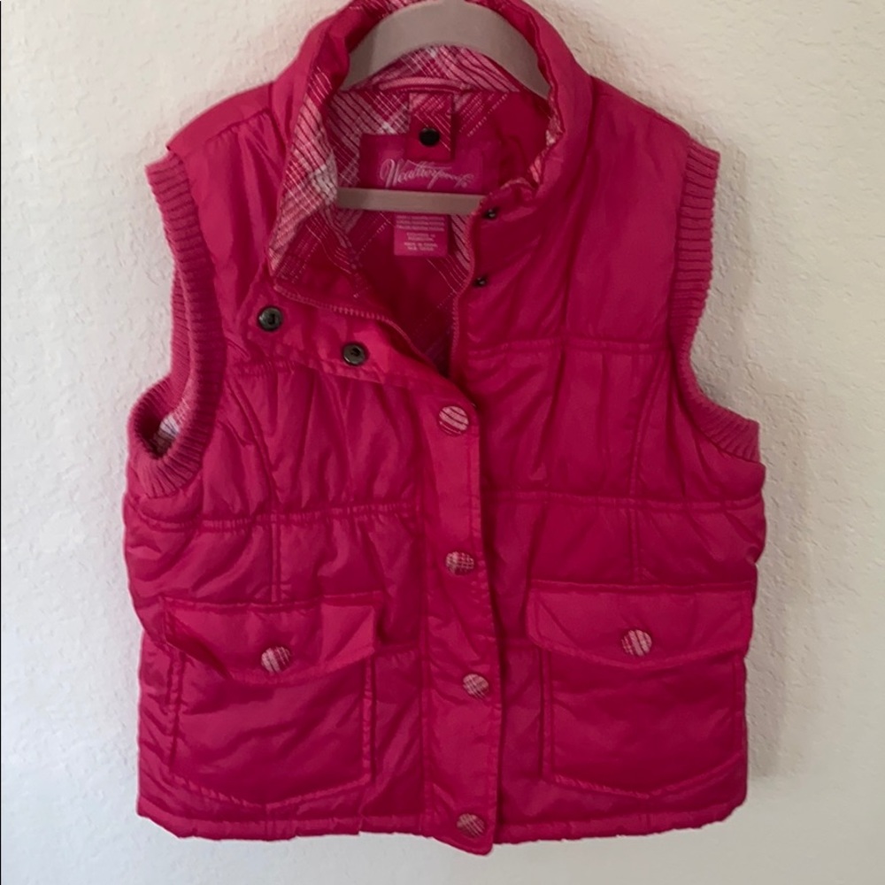 Weatherproof pink vest